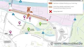 Naam gezocht voor nieuwe Hasseltse fiets- en voetgangersbrug over de grote ring