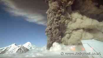 The key sign that US volcano is about to erupt: Scientists on high alert after spotting a huge steam plume rising from Mount Spurr