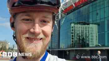 The football fan cycling to all 92 league clubs