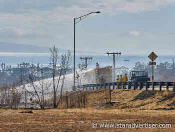 Firefighters have high levels of PFAS in aftermath of Maui fires