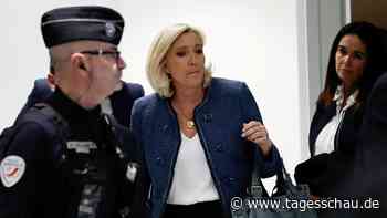 Urteil: Le Pen darf ab sofort nicht mehr bei Wahlen antreten
