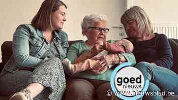 Kleine Julie zorgt voor een mooi viergeslacht in Oudsbergen