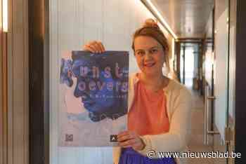 Joke (37) ontwerpt affiche kunstenfestival: “De getekende figuren plukte ik uit mijn schetsboek”