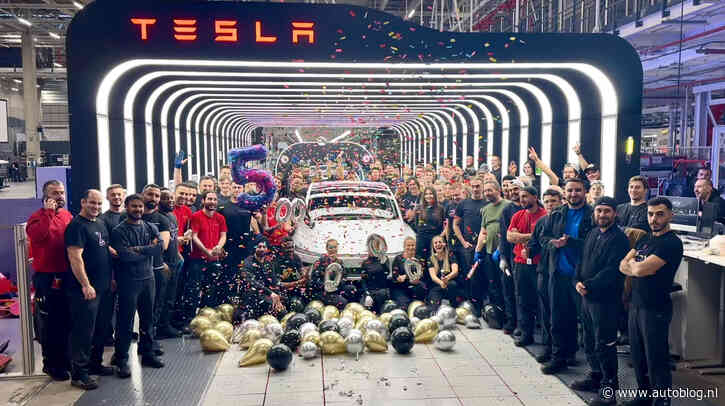 Tesla viert feest in Berlijn