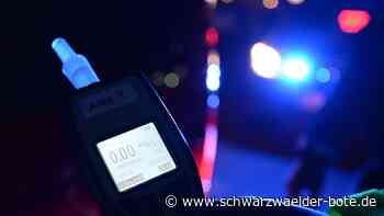 Unfall in Nagold: 25-Jähriger fährt mit 3,4 Promille gegen Leitplanke
