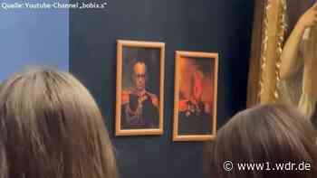 Kölner Youtuber hängen Merz und Trump im Louvre auf