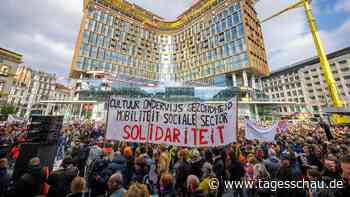 Landesweiter Streik in Belgien gegen Rentenreform