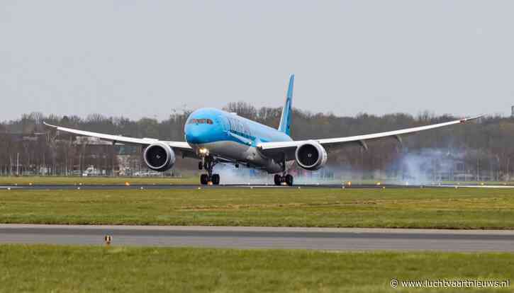 Korean Air voor het eerst met Boeing 787-10 en nieuwe huisstijl naar Schiphol