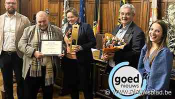 Onze ex-correspondent Francis Croes is ereburger van fusiegemeente Kortessem