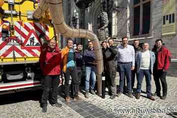 Hier verdwijnt het afval voortaan onder de grond: “Werkwijze met zuigslang is uniek in België”