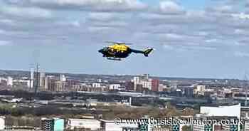LIVE as emergency services scour River Thames for person in the water