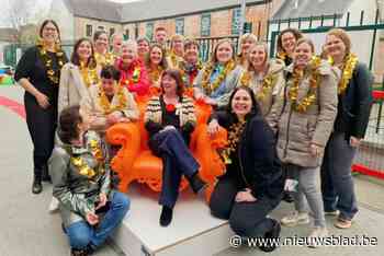 Kleuterschool ‘t Pleintje neemt afscheid van juf Veerle (60)