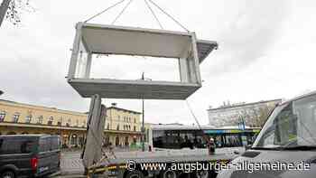Containerdorf am Bahnhofsvorplatz verschwindet