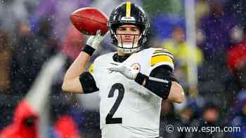 Tomlin 'comfortable' with Rudolph as starting QB