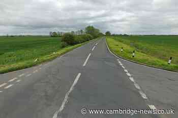 Woman taken to hospital after crash near Cambridgeshire village
