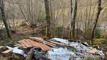 Illegale Ablagerungen: Wilder Müll – Stadt Bad Wildbad setzt Belohnung aus