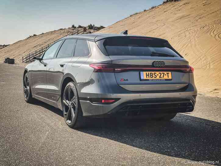 Op wintersport in de Audi A6 e-tron Avant #test