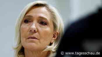 Fünf Jahre unwählbar - das harte Urteil gegen Le Pen überrascht viele