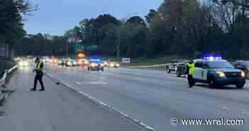 Man killed on I-40 in Raleigh was changing a flat tire, police say