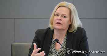Migrationspolitik der Ampel-Regierung: Nancy Faeser zieht Bilanz