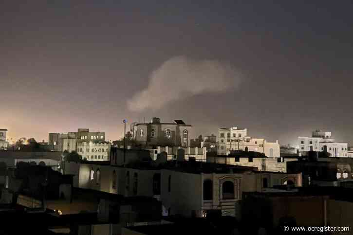 US airstrikes pound Yemen overnight, killing at least 3, Houthi rebels say