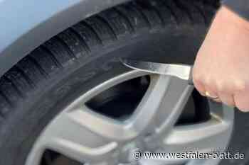 Wieder Autoreifen in Lauenförde zerstochen