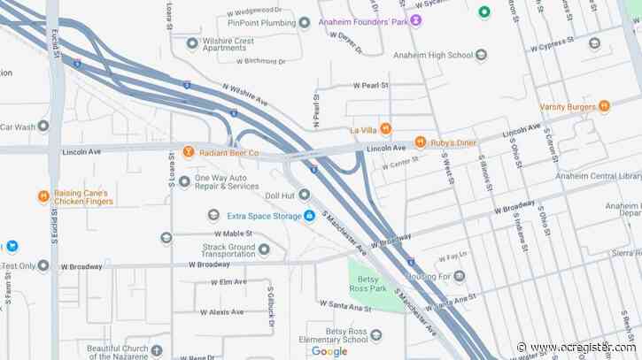 Pedestrian killed on 5 Freeway in Anaheim