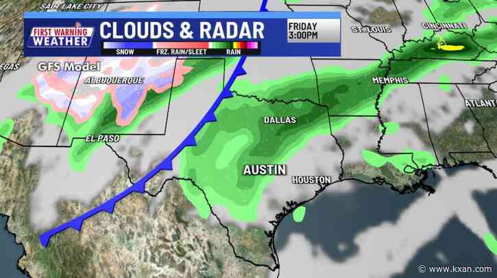 Hitting the 90s midweek before showers return by Thursday