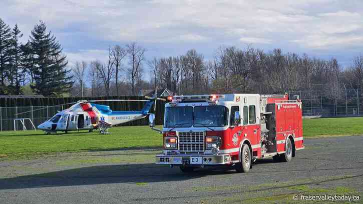 Chilliwack first responders dispatched for reported fall at Yarrow construction site