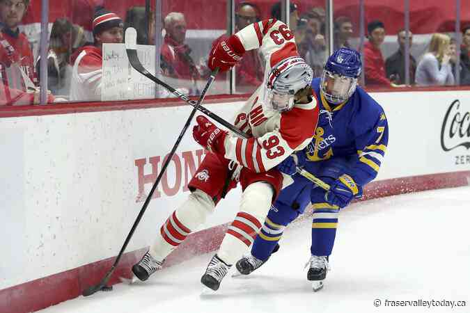 Edmonton Oilers sign NCAA defenceman Damien Carfagna to two-year entry-level contract
