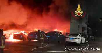 Italien: 17 Teslas brennen in Rom – Anschlag möglich