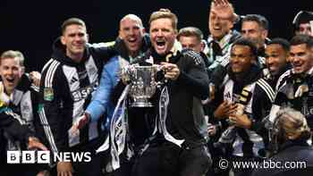 Watch: Sea of black and white covers Newcastle as Ant & Dec bring Toon joy