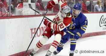 Oilers sign NCAA defenceman Damien Carfagna to entry-level contract