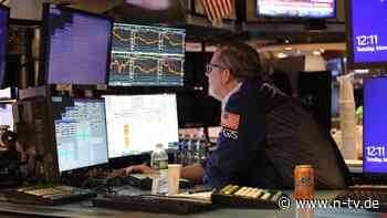Dow berappelt sich nach Absturz: Nervöse US-Anleger atmen kurz durch