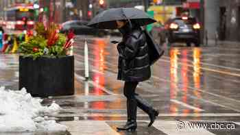 Heavy rainfall in store for Toronto on Wednesday, Environment Canada says