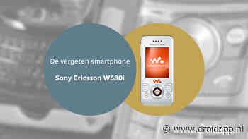 De vergeten telefoon: Sony Ericsson W580i
