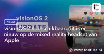 visionOS 2.4 beschikbaar: dit is er nieuw op de mixed reality-headset van Apple