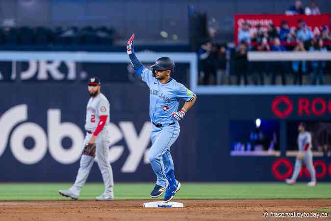 Known for his defence, Andres Gimenez turning heads with the long ball for the Jays