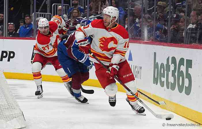 Sharangovich scores shootout winner as Flames rally to beat Avalanche 3-2