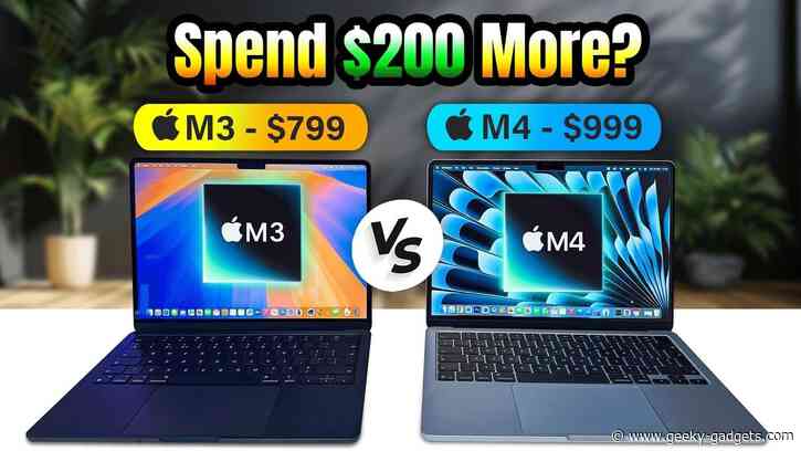 Is the M4 MacBook Air Worth $200 More Than the M3?