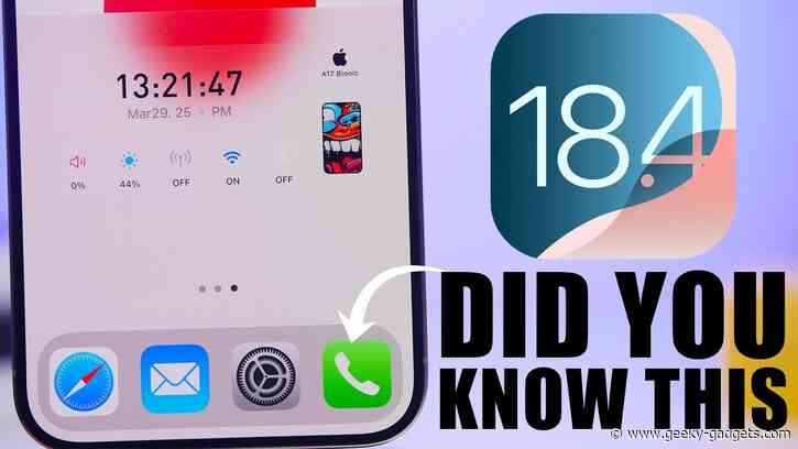 iOS 18.4: 10 SECRET iPhone Tricks REVEALED!