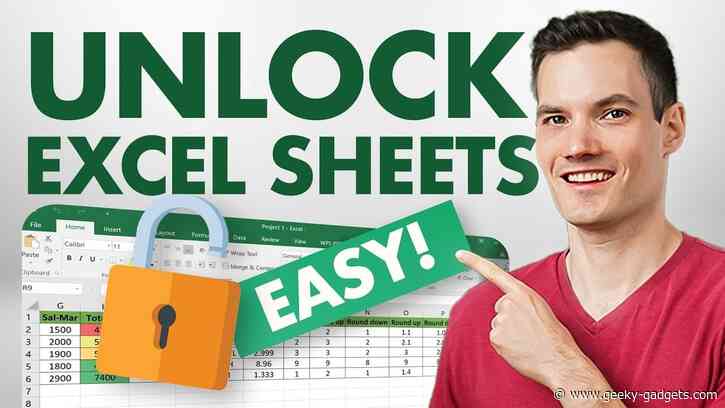 How to Unlock Excel Sheets Without a Password
