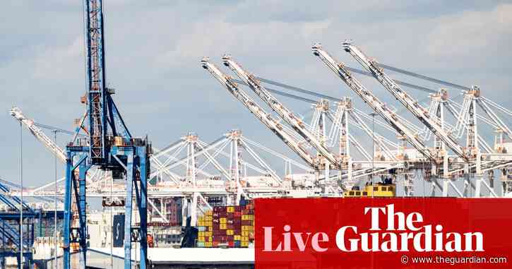 Global cost of Trump trade war ‘could reach $1.4tn’; tariff fears hurt UK factories – business live