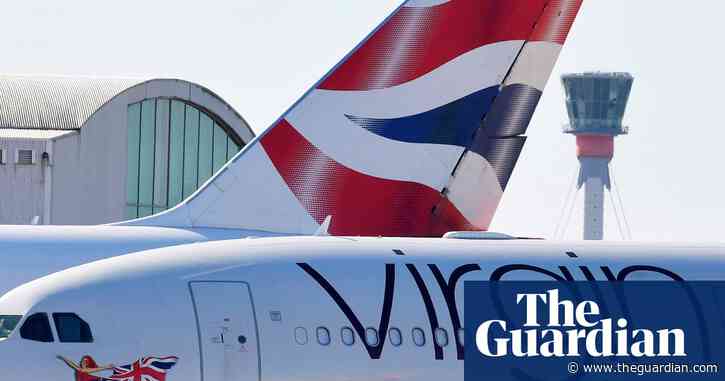 BA owner’s shares fall as Virgin Atlantic warns of slowdown in US demand
