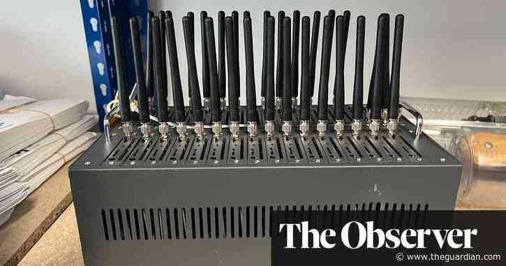 ‘Sim farms’, high heels, zombie knives: what scammers buy with the money they steal