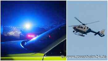 Polizei jagt Männer mit Hubschrauber: Einbruch in Firma am Schloßberg – das ist bislang bekannt