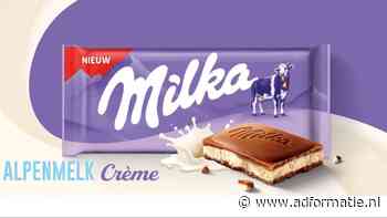 Nieuw product. Gelukt? Milka Alpenmelk Crème 100g.