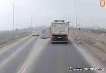 Video: een gefaalde inhaalactie