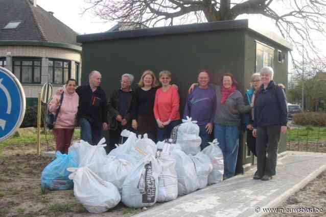 Buren van Beneden Zellik ruimen buurt op