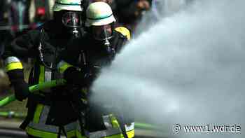 Großer Einsatz der Feuerwehr wegen Brand in Leichlingen